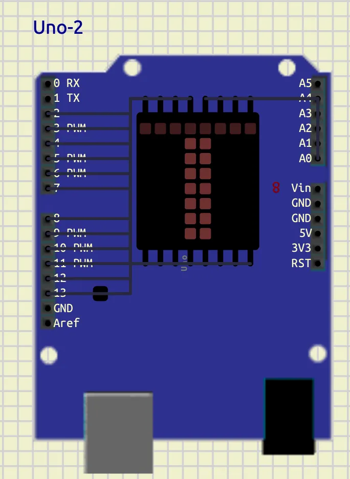 LED Matrix Display Output